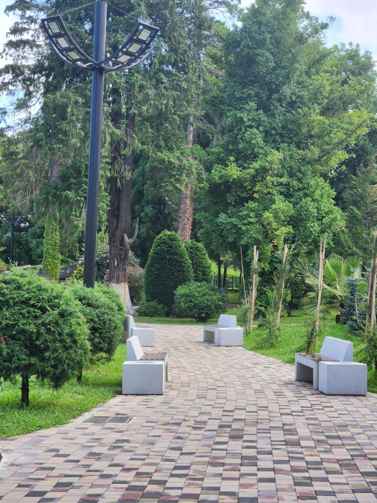 Villa In Chakvi Bagian luar foto